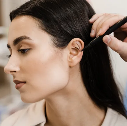 Correct ear shape or position with otoplasty. This safe treatment delivers natural results and improves facial harmony.