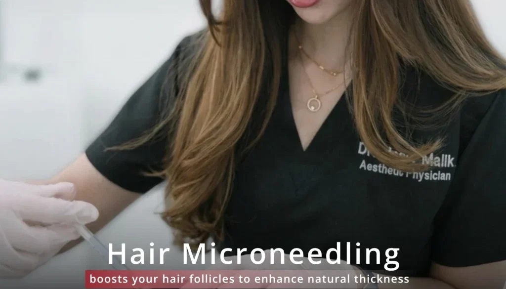 hair microneedling in jumeirah